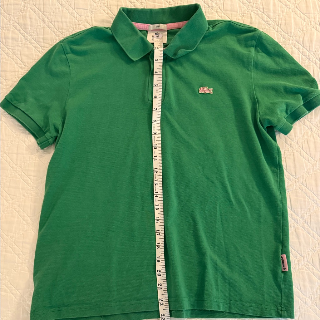 Lacoste Vibrant Green Unisex Polo Shirt Lacoste Vibrant Green Unisex Polo Shirt
